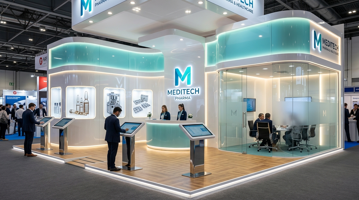 Pharma & Healthcare Exhibition Stall